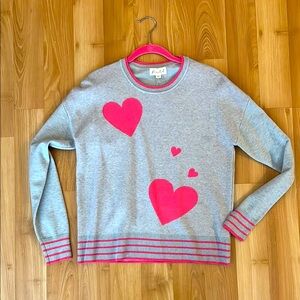 Pink Heart Sweater